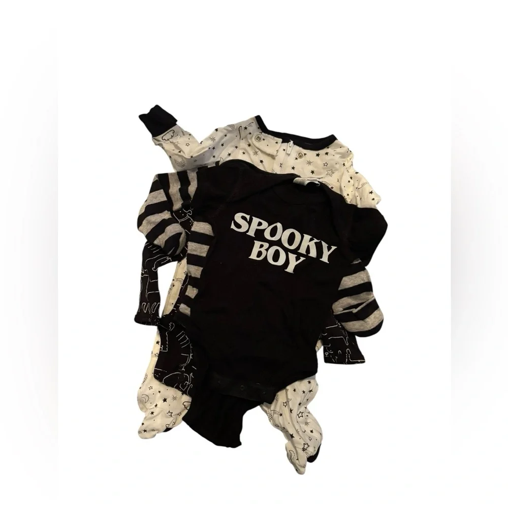 Boys nb newborn clothing lot of 7 bundle